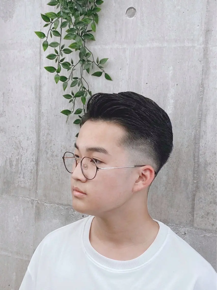 ショート メンズ フェードカット lua店 Yugo(河野有吾)のヘアスタイル