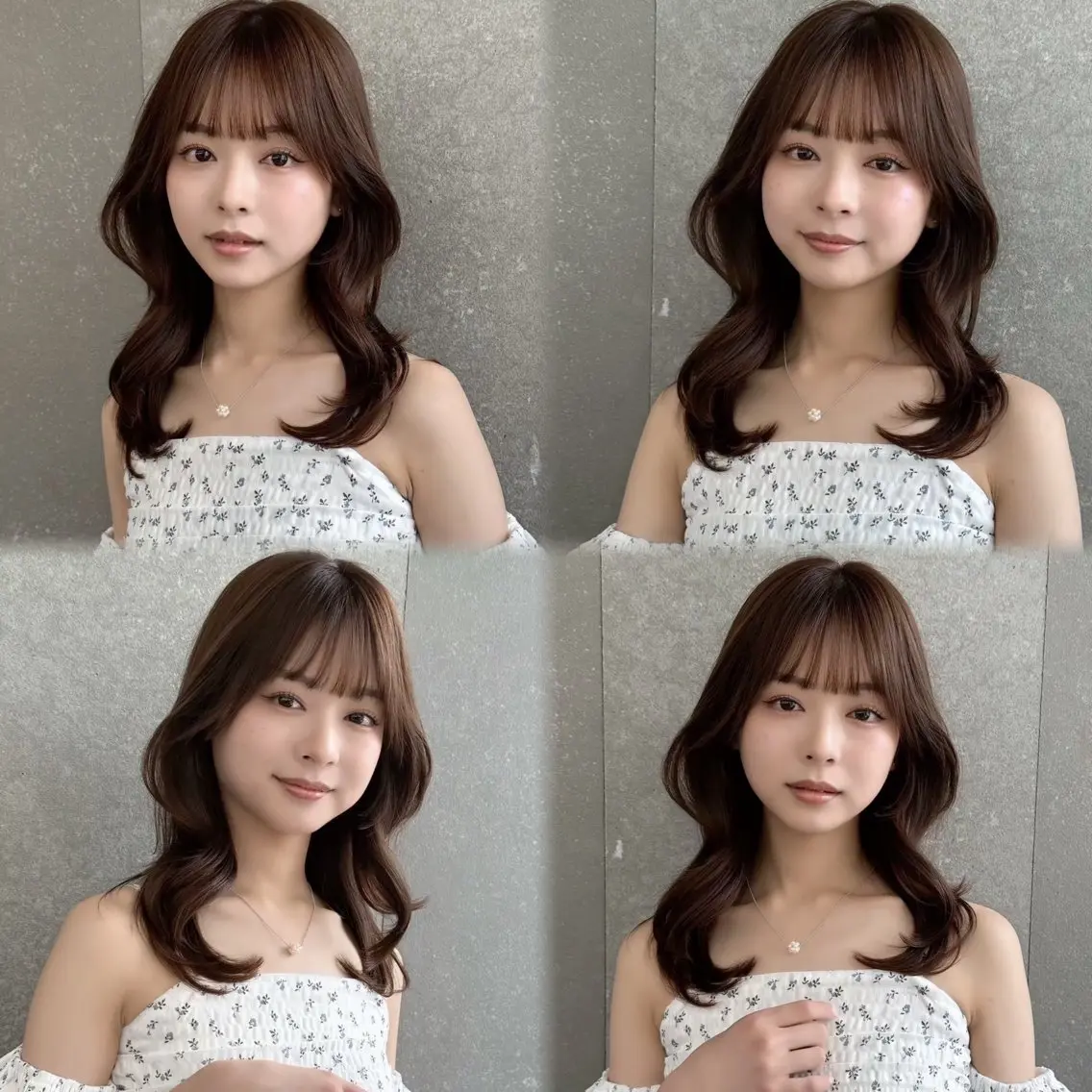 カラー 伊藤 愛莉のヘアスタイル