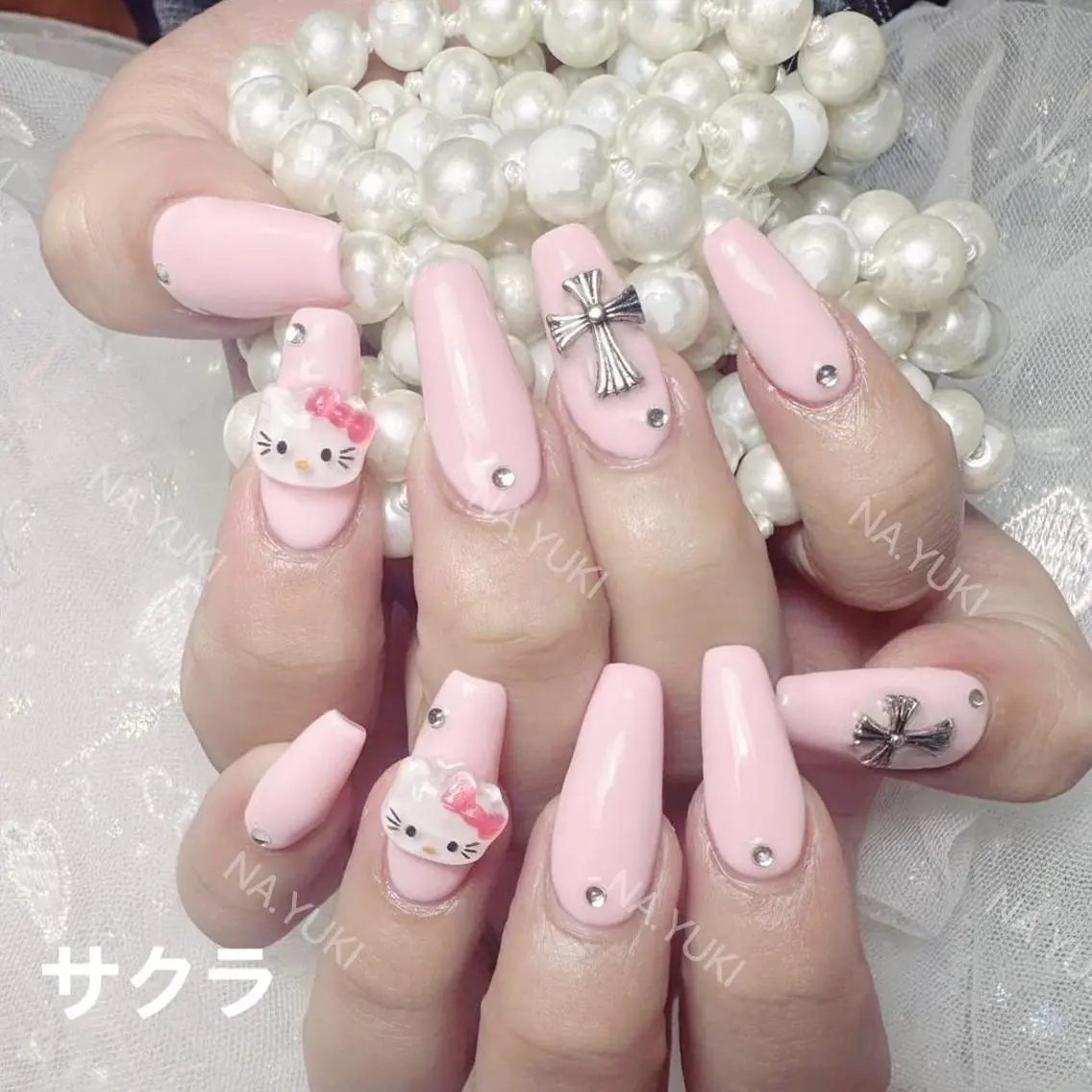 ネイル ハンドネイル ハンドケア YUKI 💗 渋谷店のネイルデザイン