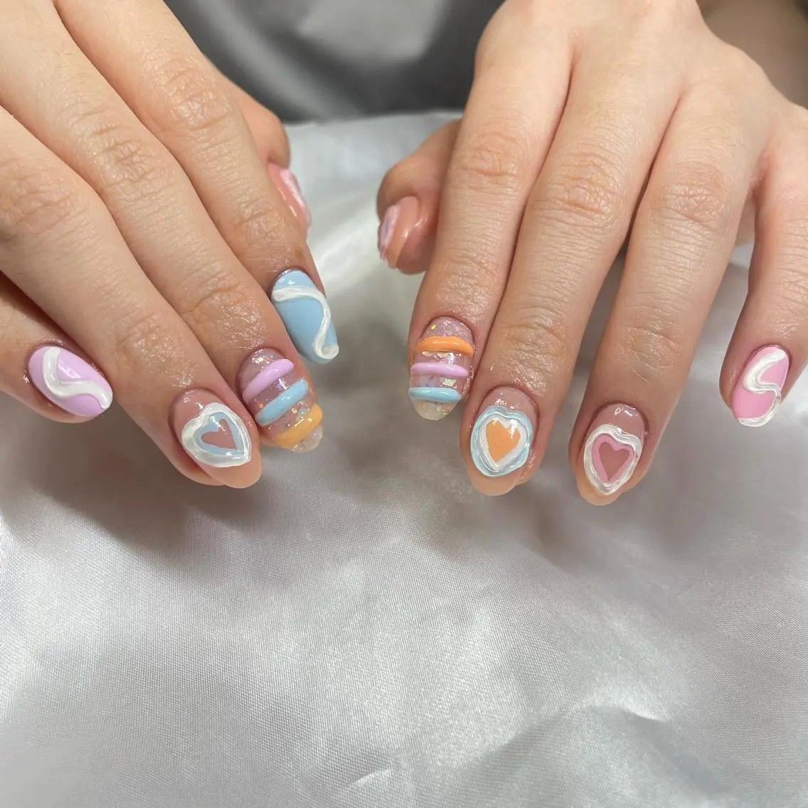 ネイル ハンドネイル うにゃねいる🌷 Mayaのネイルデザイン