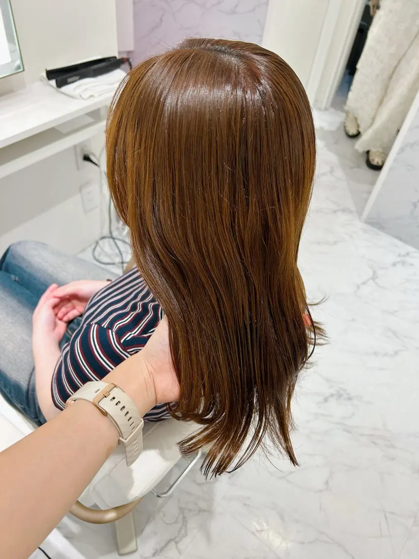 ロング カラー ヘアカラー ParveMix┊ 太田 千尋🎀🪽のヘアスタイル
