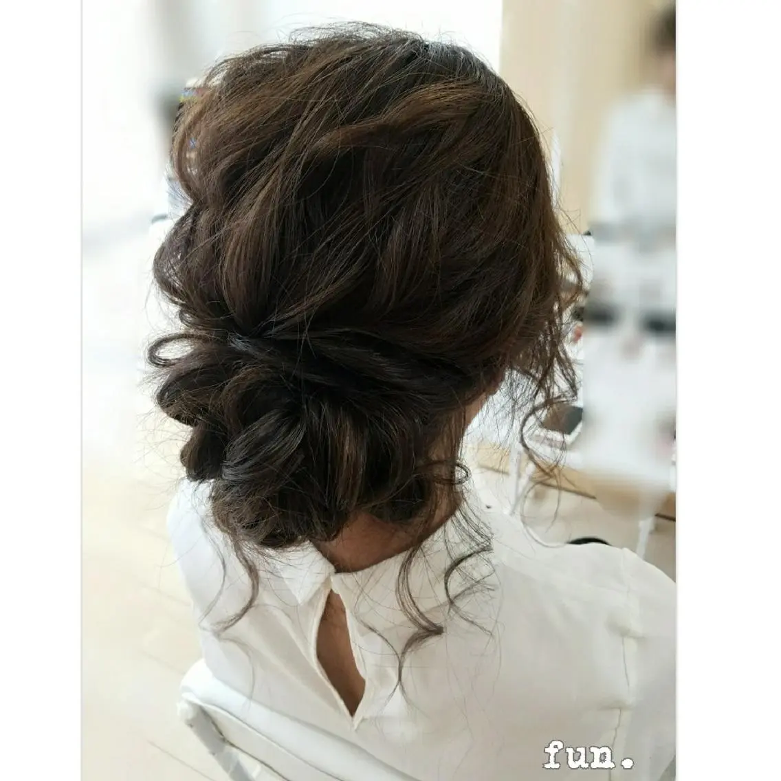 セミロング ヘアアレンジ fun./ヘアセット /エクステ/着付のその他イメージ