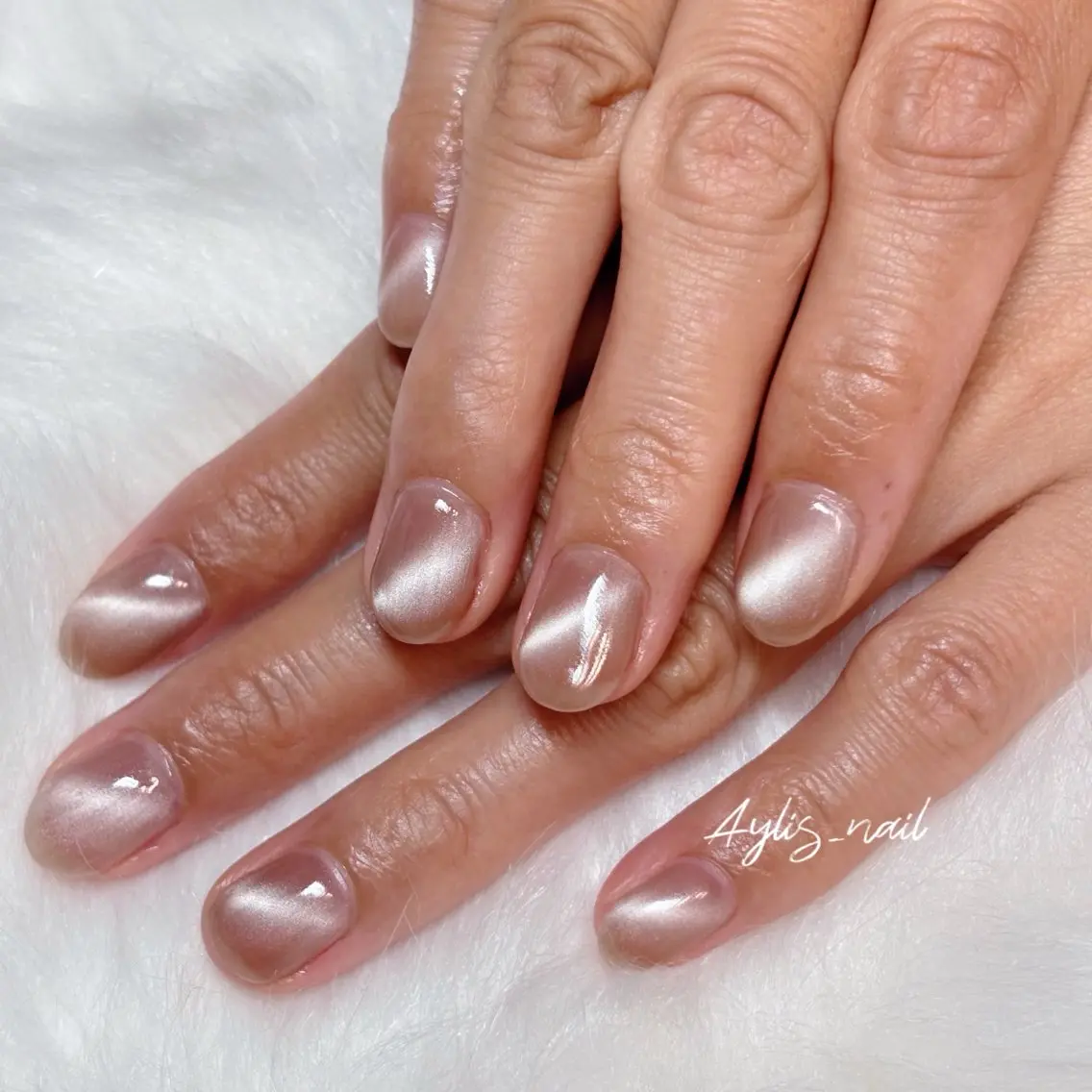 ネイル マグネットネイル ハンドネイル Aylis_nail 宇土・宇城のネイルデザイン