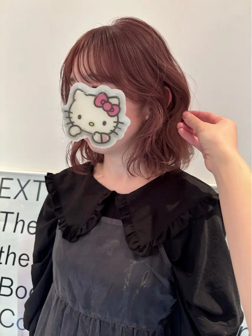 カラー rizu🤎/ ボブ /ブラウンカラーのヘアスタイル