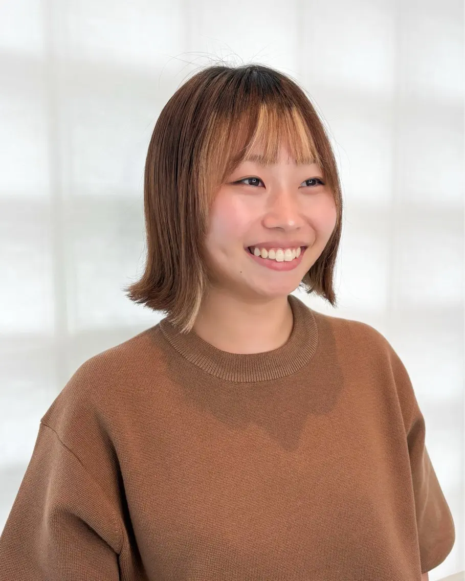 ミディアム カットモデル募集 コンドウ ユウヤのヘアスタイル