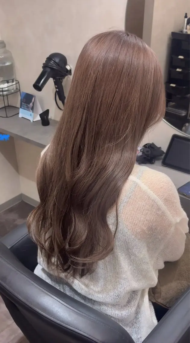 カラー ShioRi/博多/ 暖色/色味カラーのヘアスタイル