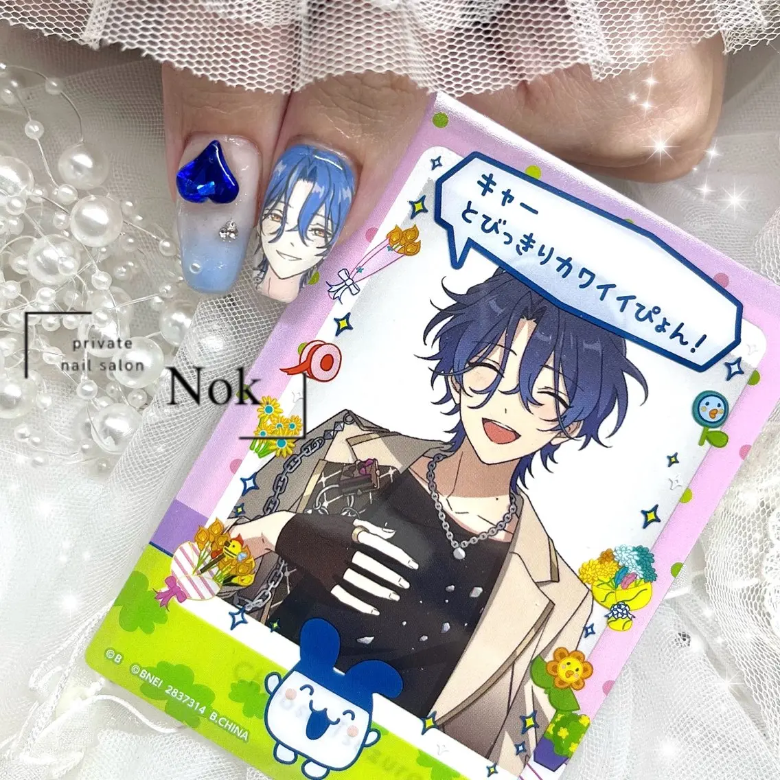 ネイル ハート 池袋痛ネイル Nok. 渡辺のネイルデザイン
