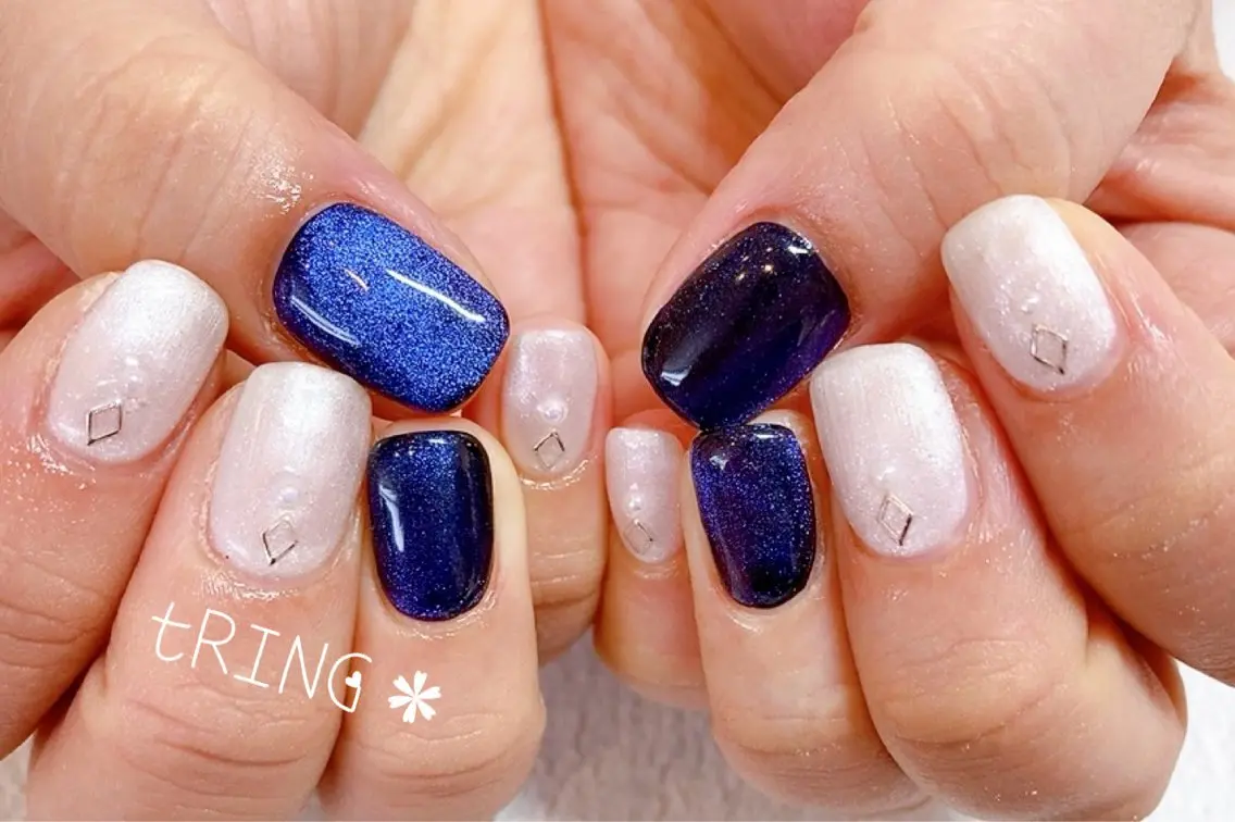 ネイル ハンドネイル tRING* しいの木台のネイルデザイン
