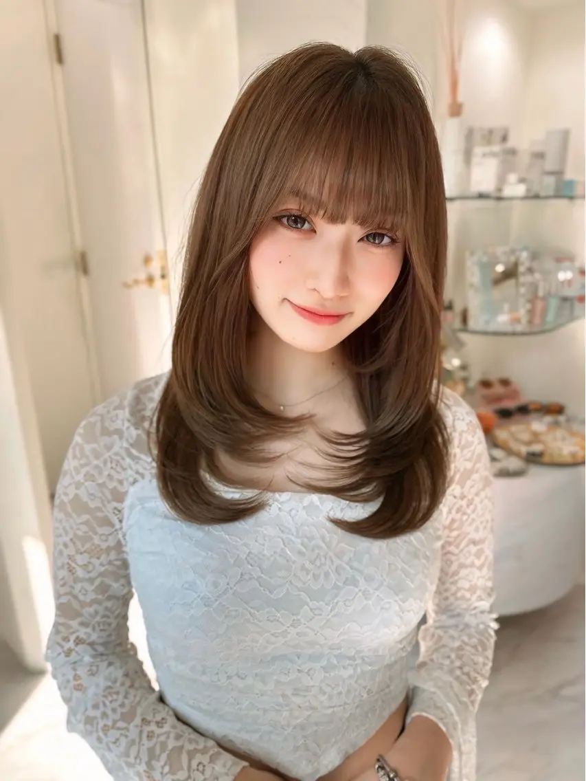 ロング カット ヘアカラー 🌺KYOKA/ レイヤーカットのヘアスタイル
