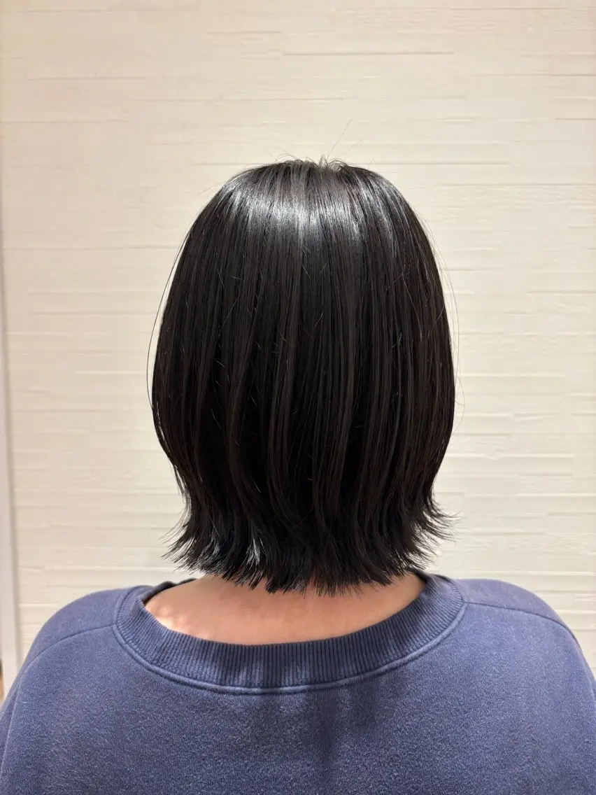 ショート ボブ レイヤーカット ゆうな VISAGE dioのヘアスタイル