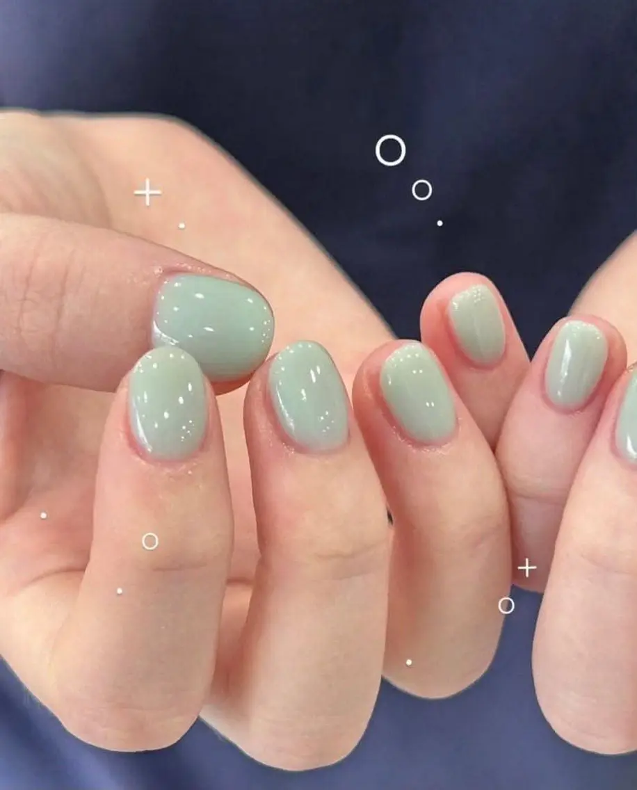 ネイル チークネイル ドット フレンチネイル グラデーション 韓国ネイル ハンドネイル Minette nailrinrinのネイルデザイン
