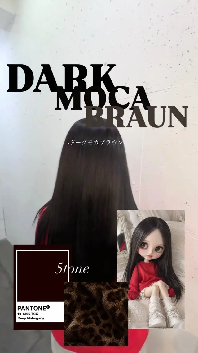ロング カラー 透明感カラー ヘアカラー 森下 藍早のヘアスタイル