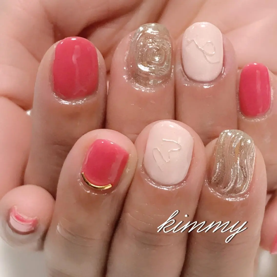 ネイル ハンドネイル kimmy nailsのネイルデザイン