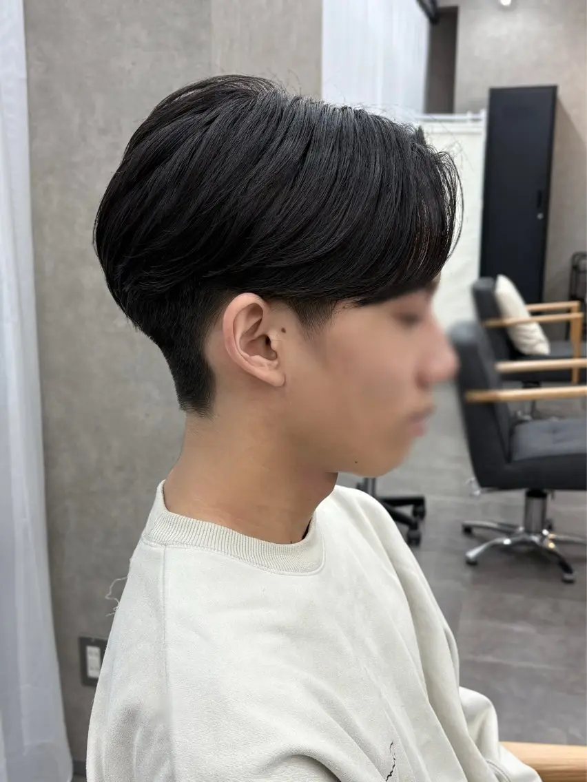 ショート パーマ メンズ メンズパーマ カット パーマ いちか🤍 COQU千葉のヘアスタイル