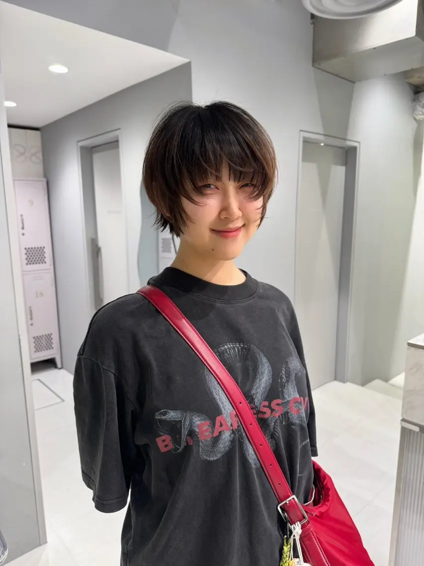 ショート 新宿ショートカット 🎀リサのヘアスタイル