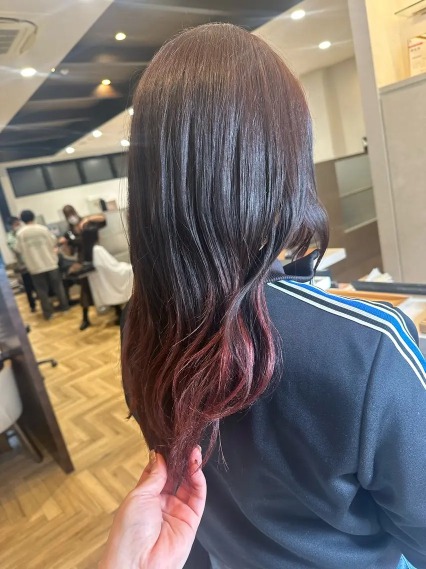 ロング カット ヘアカラー トリートメント arl 豊田店のヘアスタイル