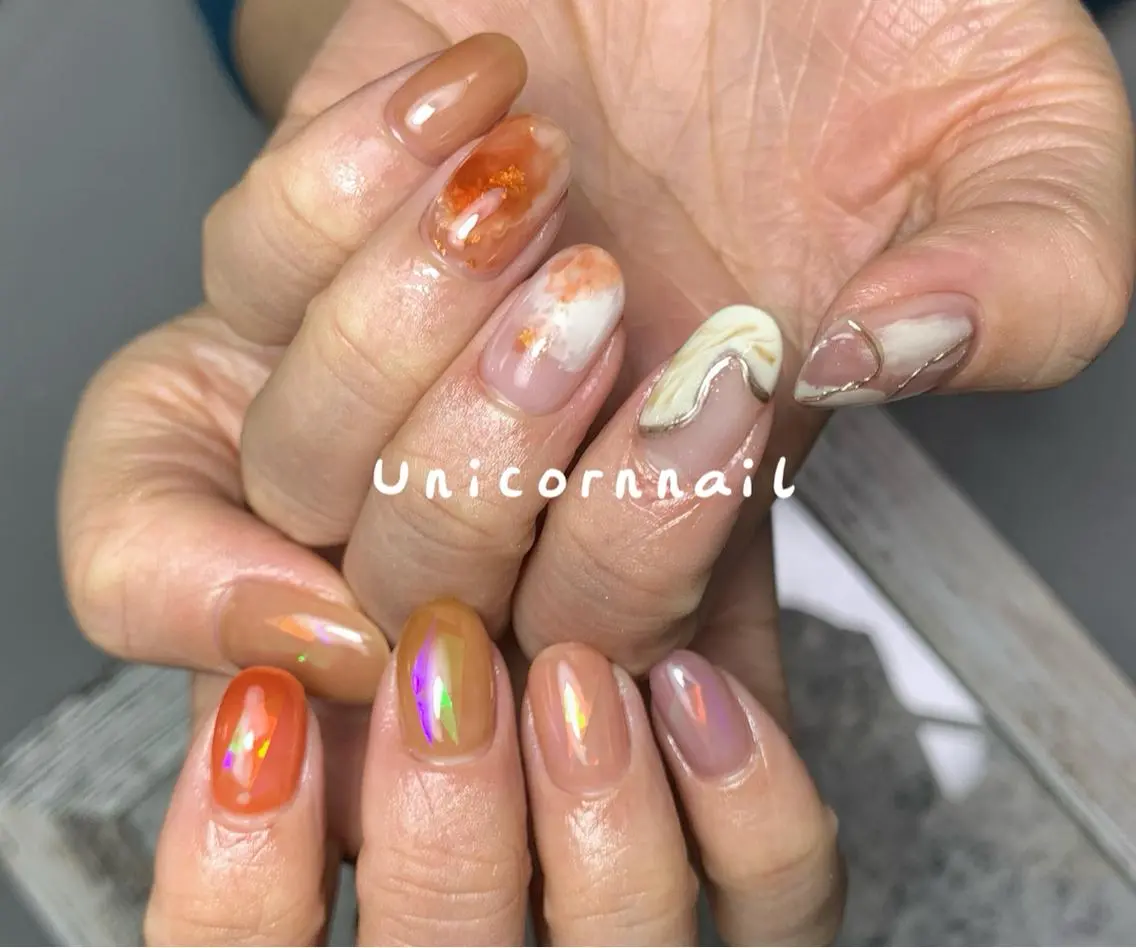 ネイル 持ち込み Unicorn Nail 矢場町店のネイルデザイン