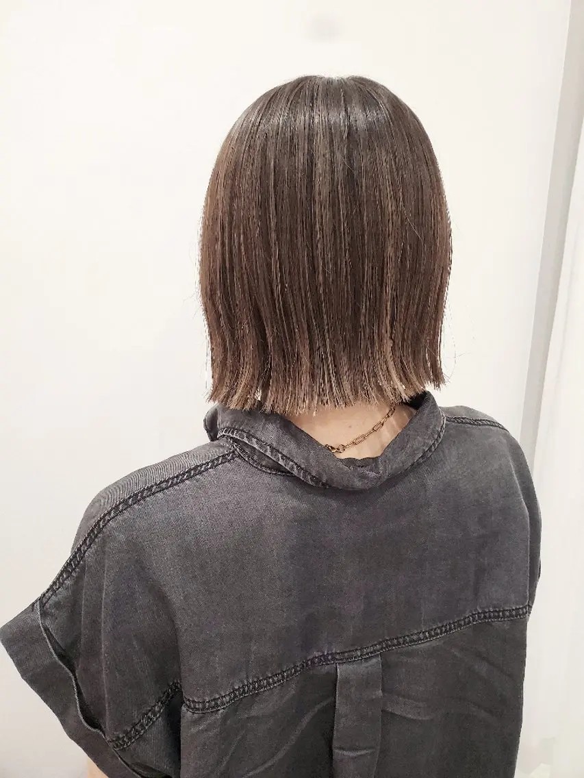 ショート カラー カット ヘアカラー トリートメント ヘッドスパ 齋藤 愛美のヘアスタイル