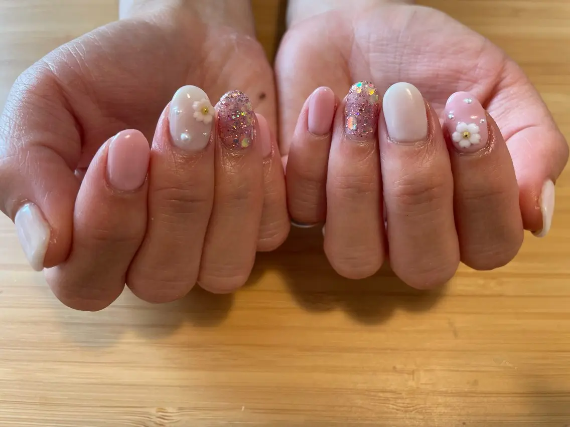 ネイル ピンク ハンドネイル Nailist Missaのネイルデザイン