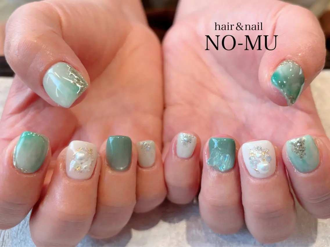 ネイル ハンドネイル hair＆nail NO-MUのネイルデザイン