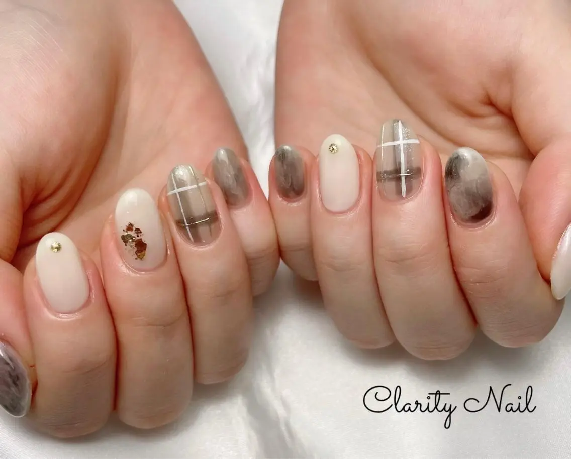 ネイル アートネイル 持ち込み ハンドネイル Clarity Nailのネイルデザイン