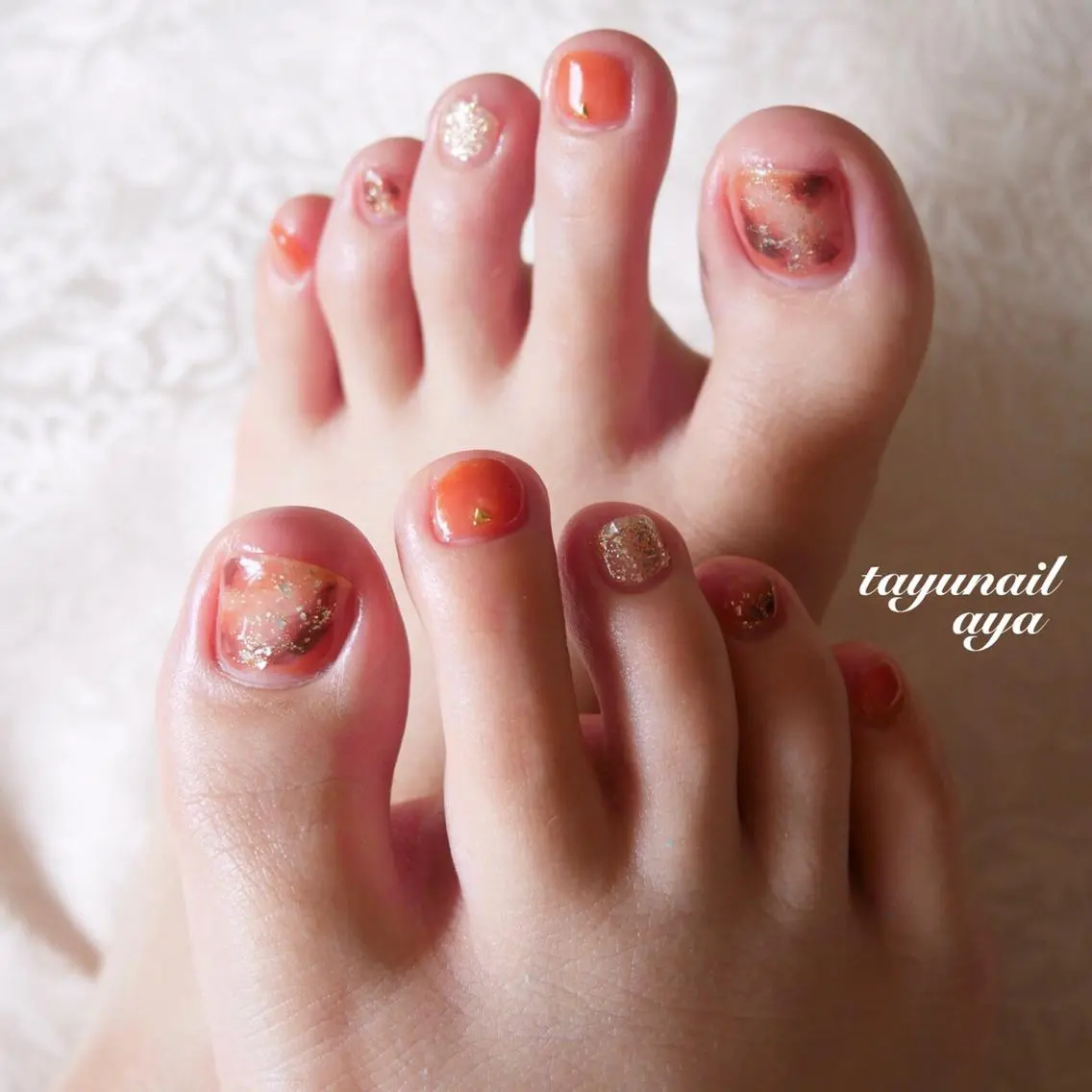 ネイル フットネイル ネイルサロン 【たゆnail】のネイルデザイン