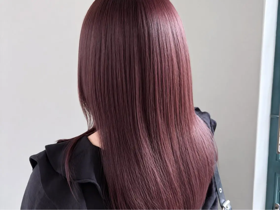 カラー ヘアカラー 村岡 優羽樂のヘアスタイル