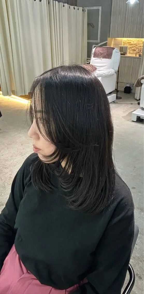 セミロング レイヤーカット 【ブリーチモデル募集 】高橋航大のヘアスタイル