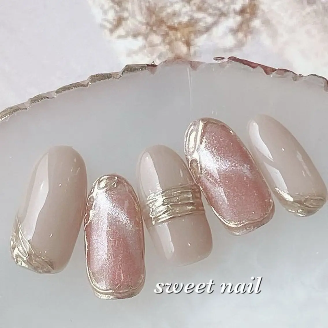 ネイル ハンドネイル AURA NAIL 🌟鶴見店のネイルデザイン