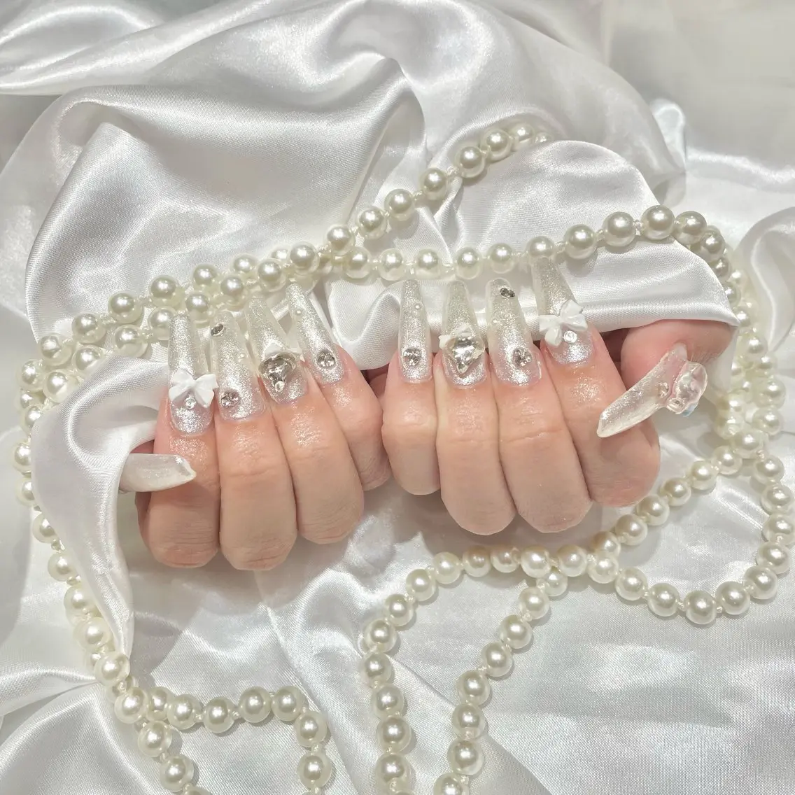 オフあり🍒 90分パーツつけ放題(ワンカラーorラメグラデーション)の写真