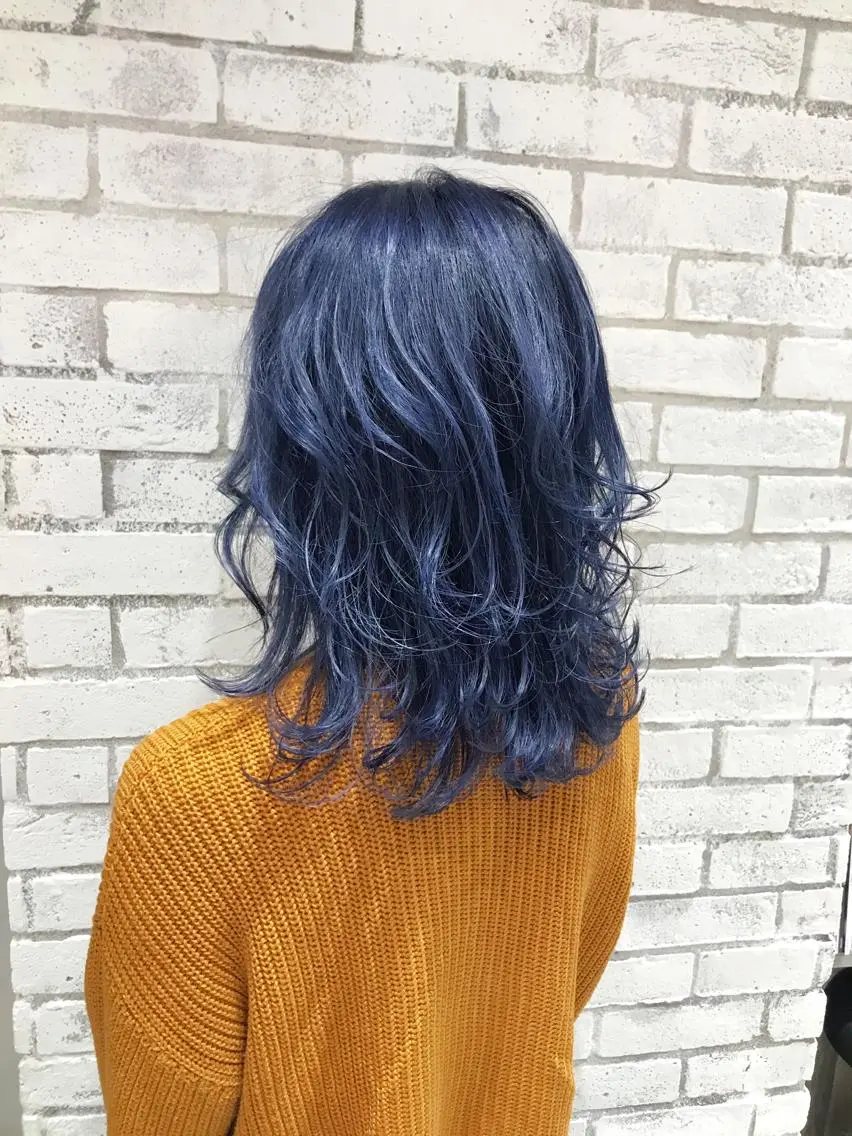 ケアブリーチ使用☆                                           ダブルカラーの写真