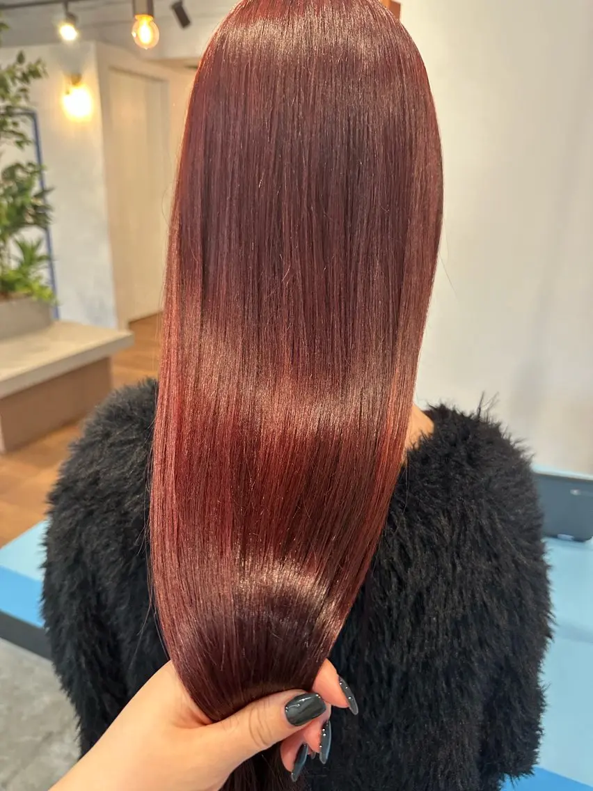 カラー oasis un アンドウチヒロのヘアスタイル