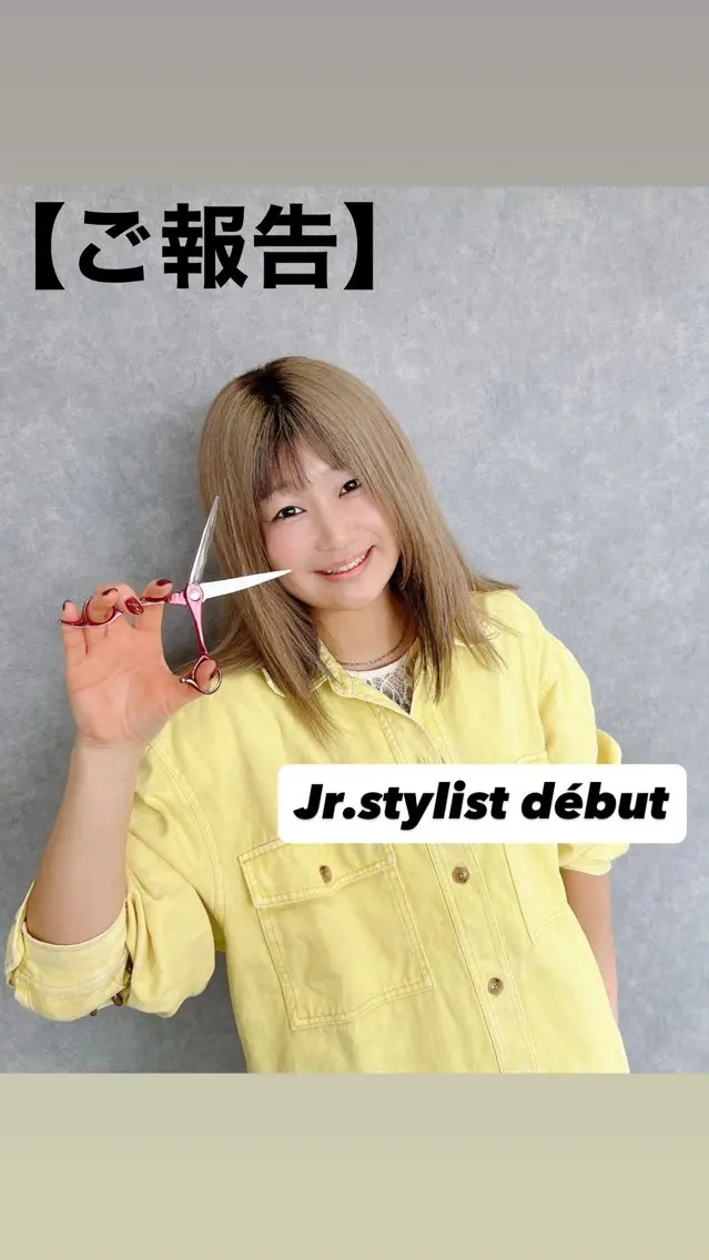ミディアム 高橋 優実のヘアスタイル