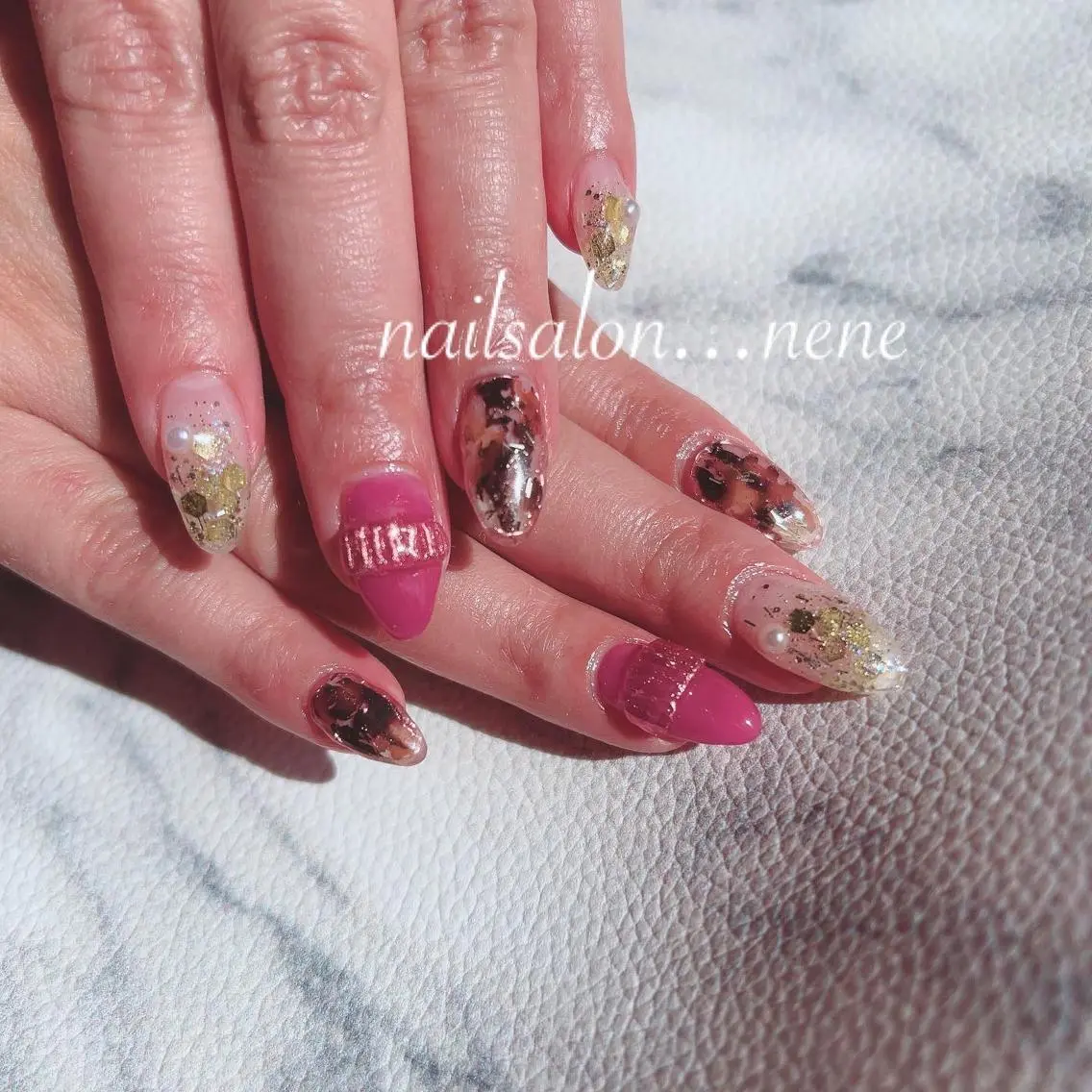 ネイル ニュアンスネイル nailsalon ...neneのネイルデザイン