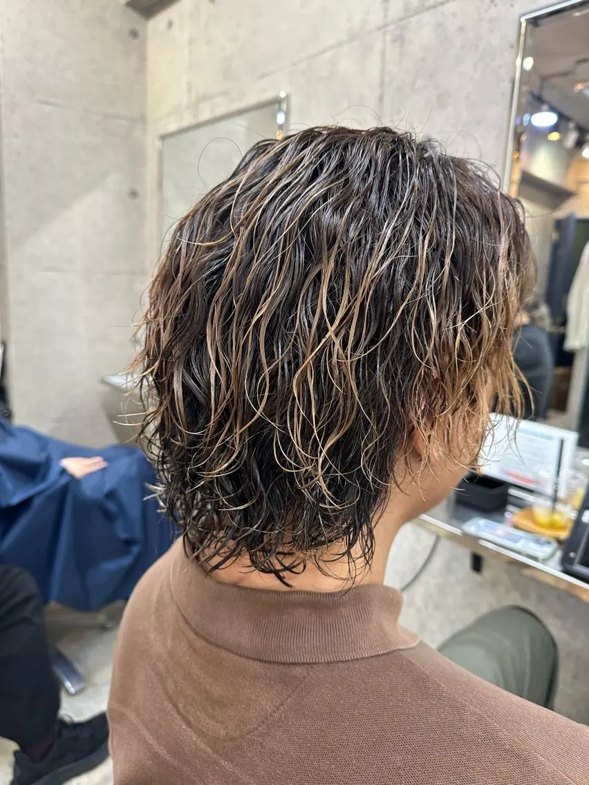 【月火水曜20時限定!】【動画撮影モデル】パーマ+メンテナンスカットの写真