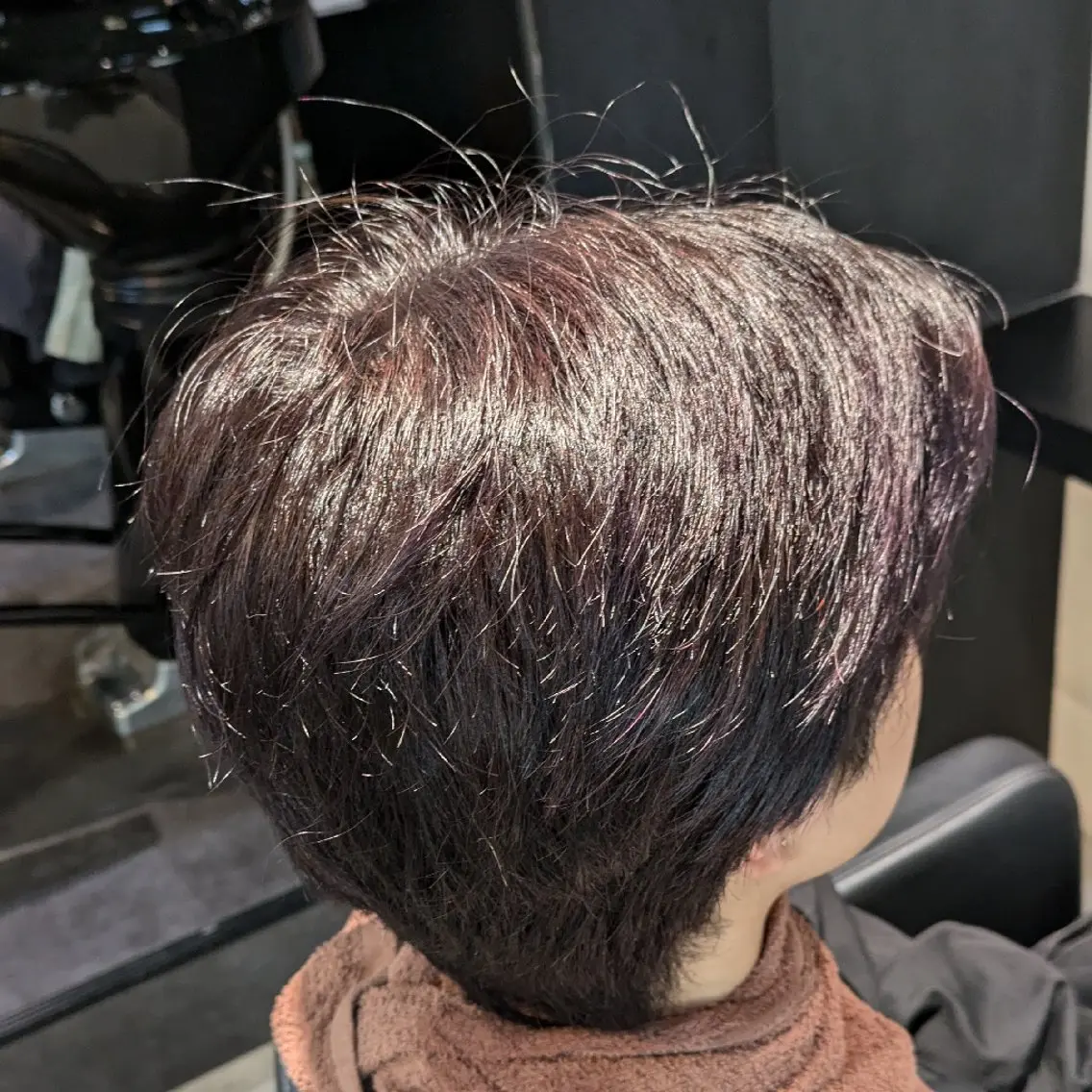 メンズ カラー バイオレットカラー 上向井 真志【メンズ美容師】のヘアスタイル