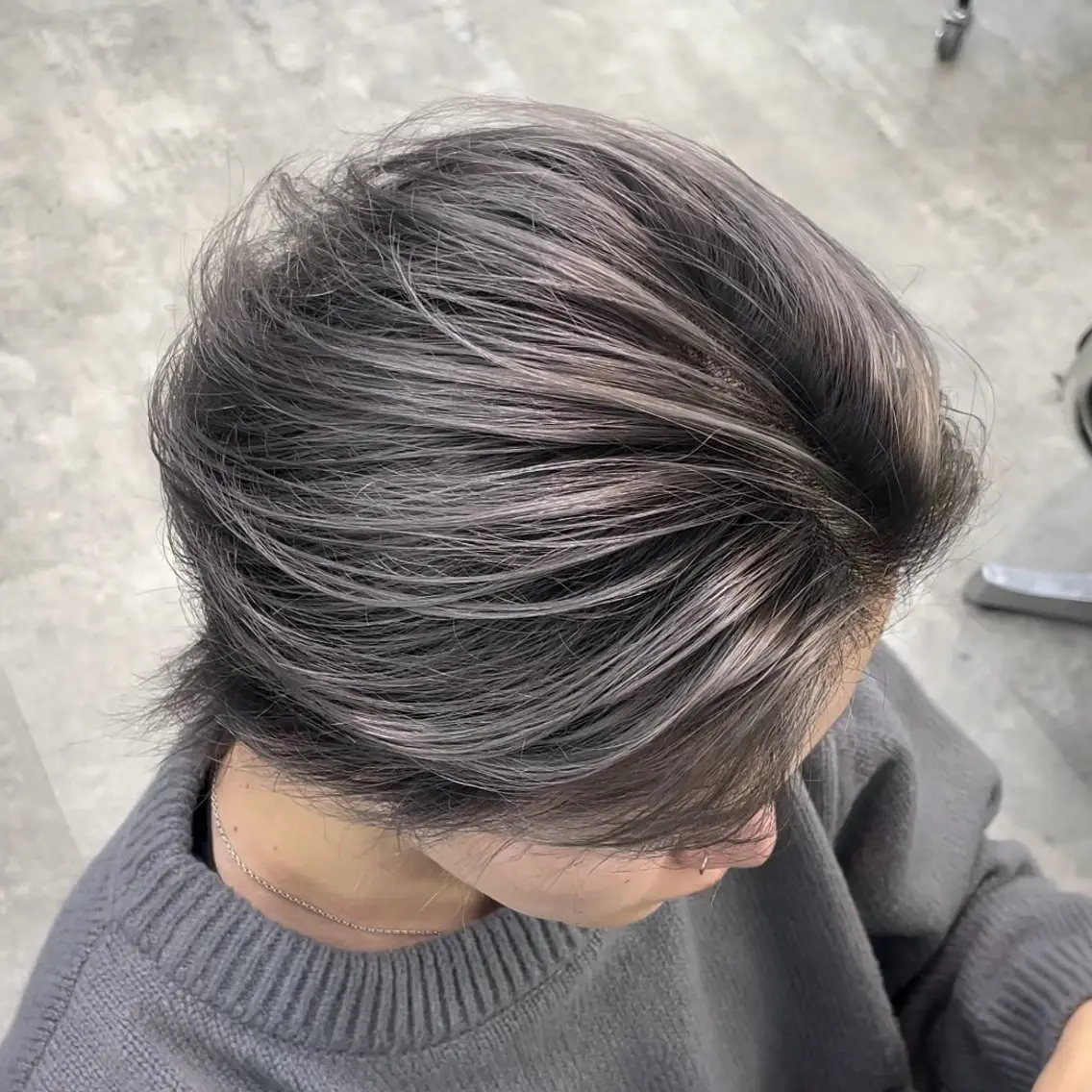 ショート カラー メンズ メンズブリーチ ブリーチ カット ヘアカラー トリートメント メンズカラー、パーマ /KANTAのヘアスタイル
