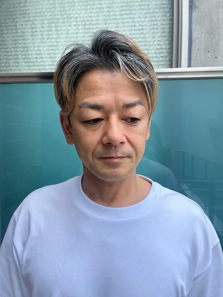 ショート カラー カット トリートメント ヘッドスパ 久木原 ゆりのヘアスタイル