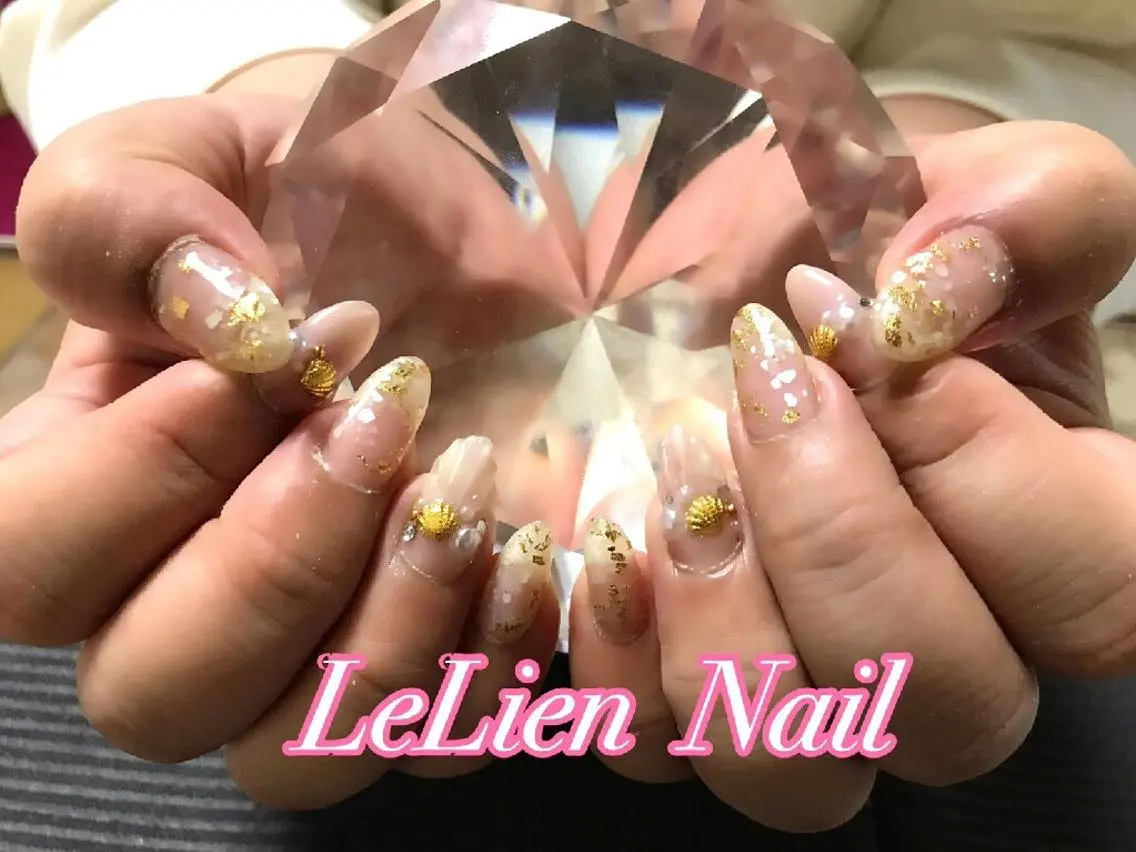 ネイル モチの良さ◉ フィルインネイル♡のネイルデザイン