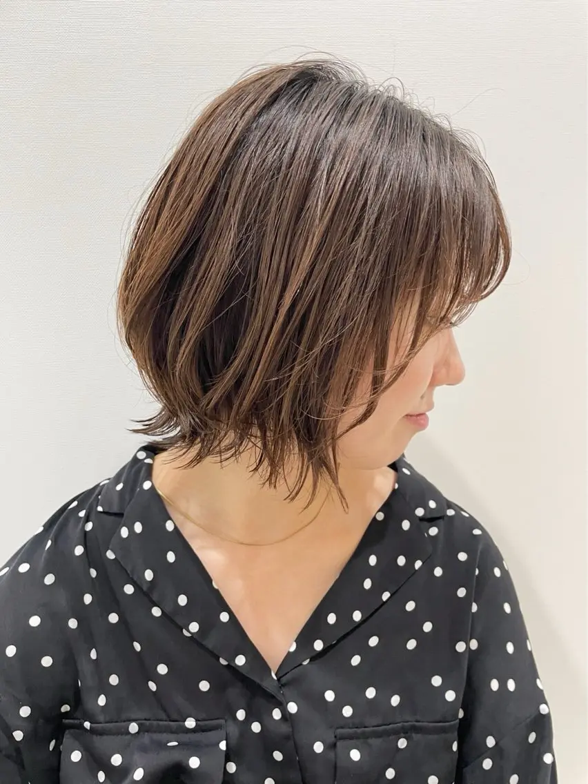 【白髪ぼかし◎】カラー+ハイライト+ハイライト専用5ステップTRの写真