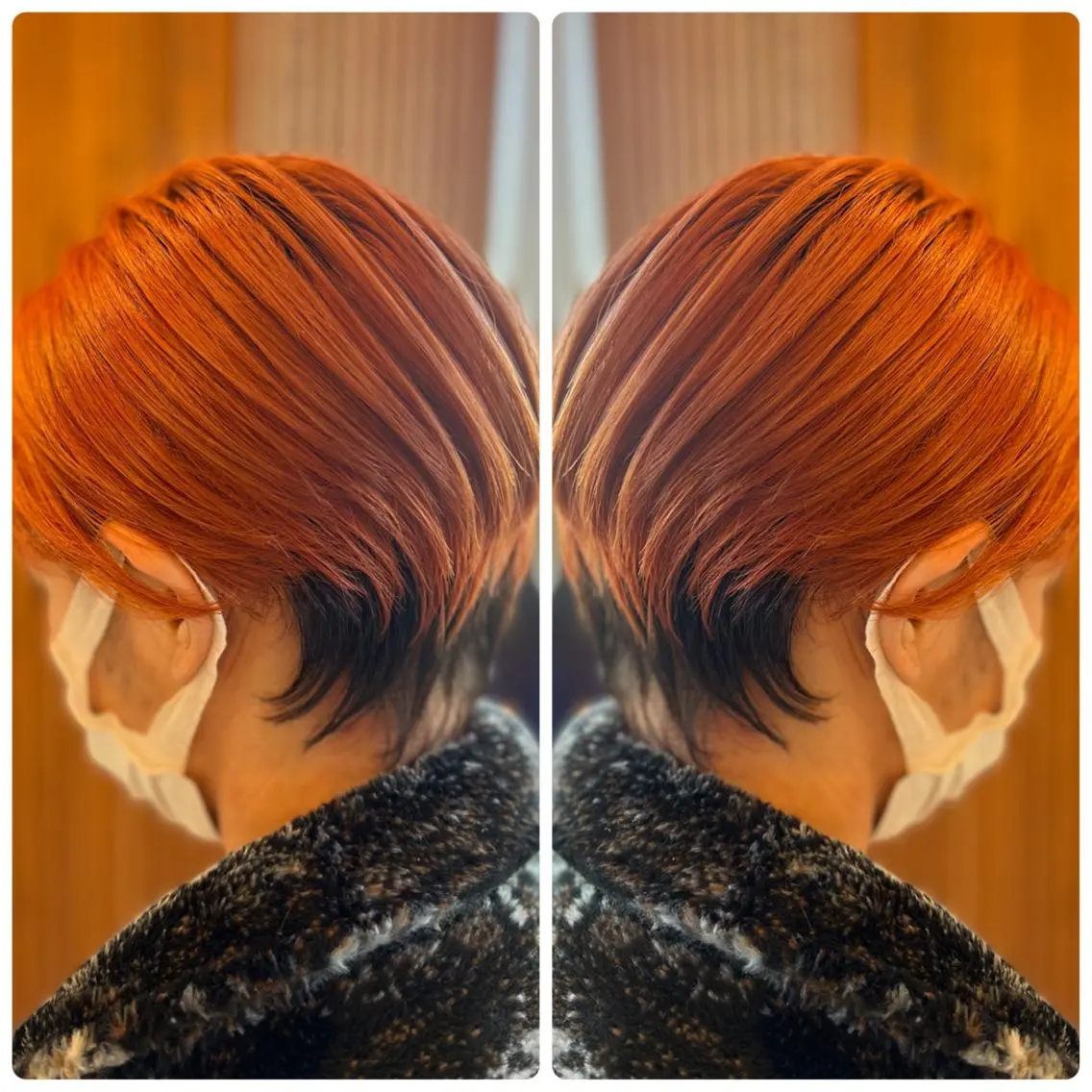 ｛‼️メンズ限定💇‍♂️‼️憧れのKPOPカラーに❤️✨｝Wカラー＆コーティングトリートメントの写真