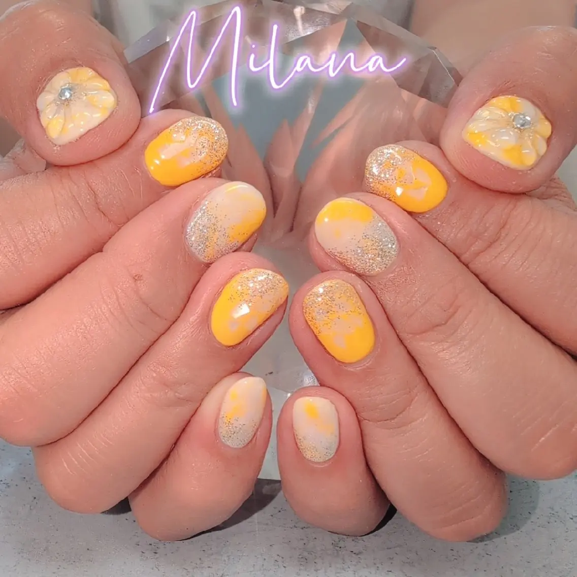 ネイル ハンドネイル Milana 川瀬のネイルデザイン