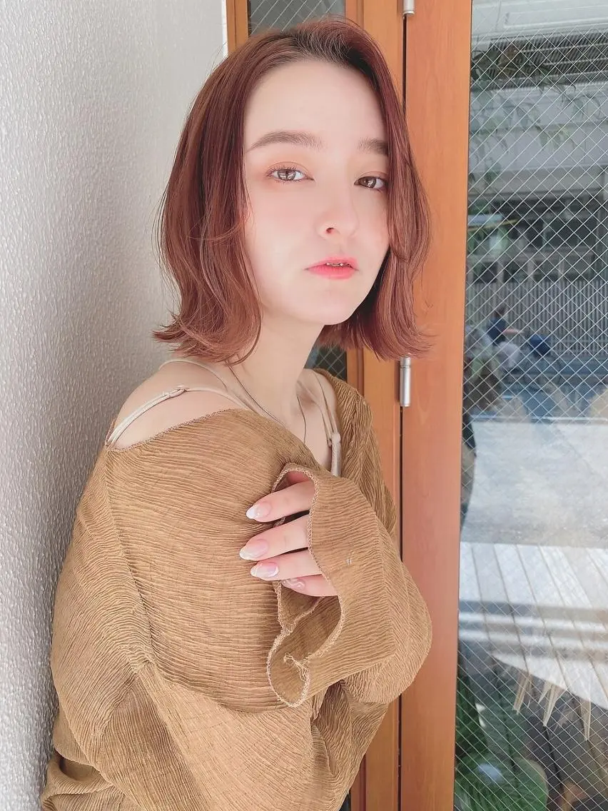 いずれかポイント縮毛矯正 (前髪 サイド ネープ) +カット+トリートメントの写真