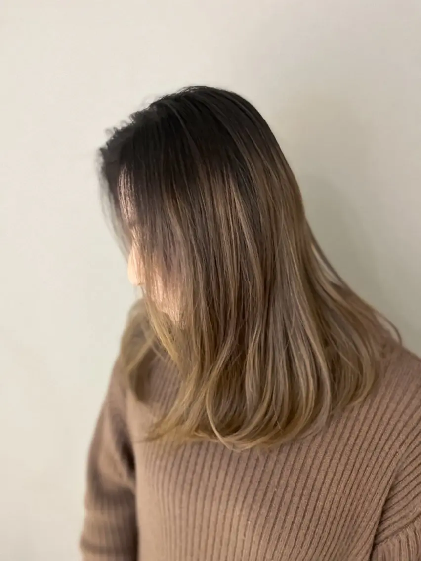 ミディアム Grow by NYNY 田代 紀恵のヘアスタイル