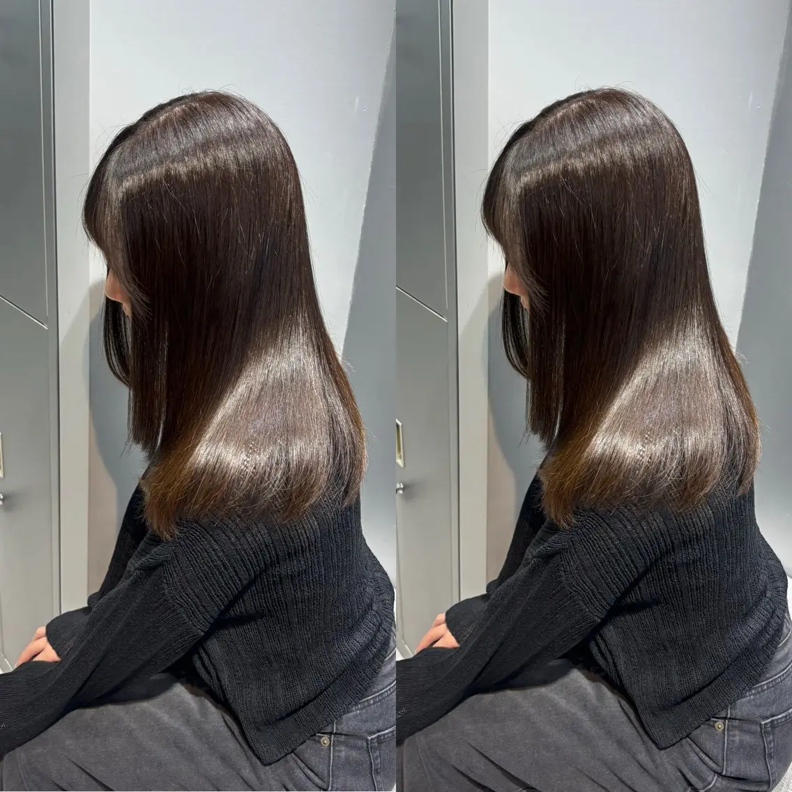 ロング カット ヘアカラー トリートメント 今話題の艶髪矯正 美艶カラー/FUKAのヘアスタイル