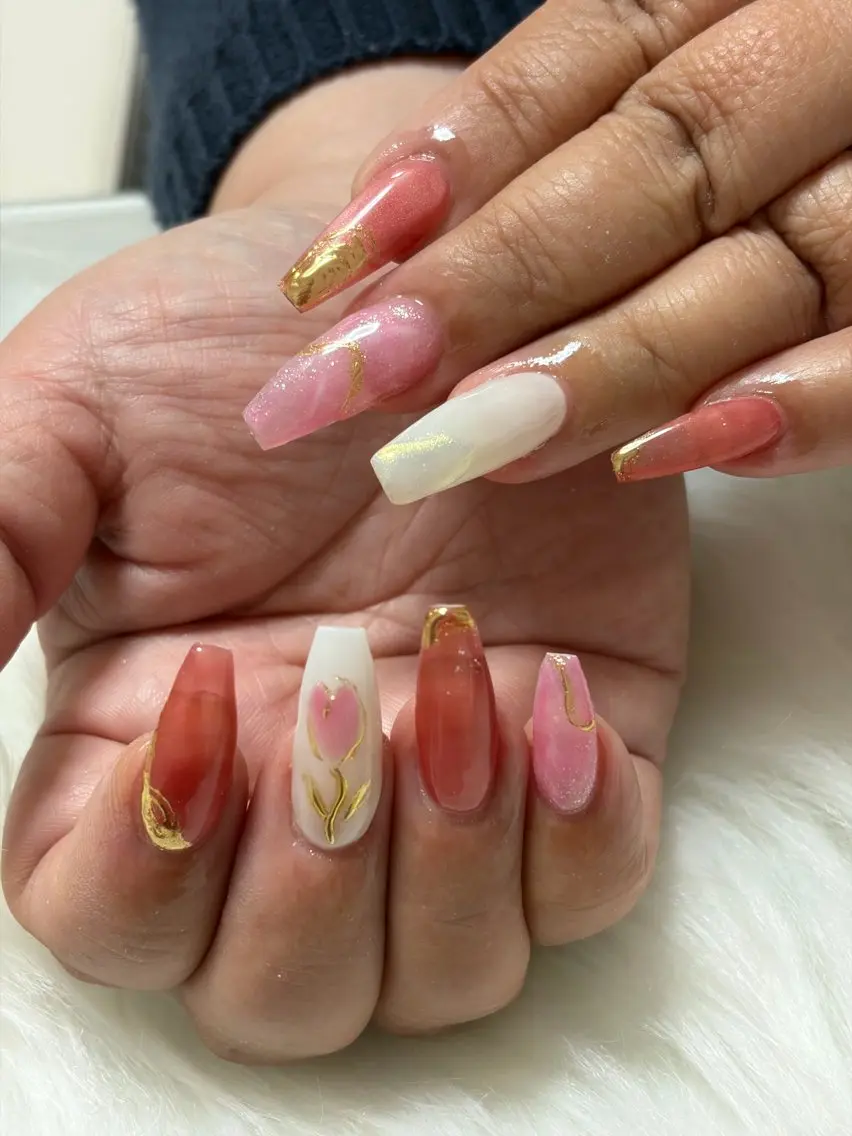 ネイル ハンドネイル Maple saronのネイルデザイン