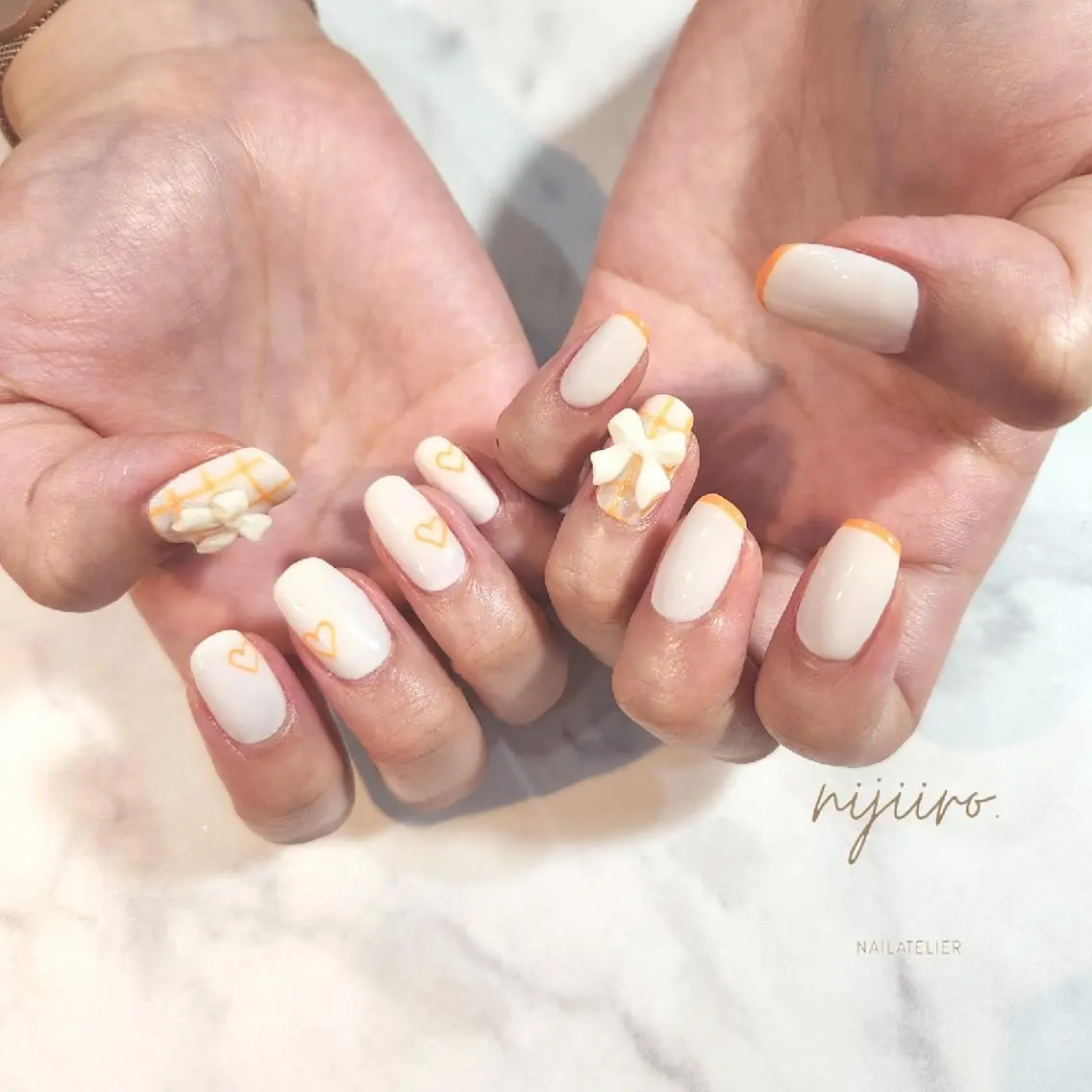 ネイル ハンドネイル nijiiro🌈 サトウのネイルデザイン