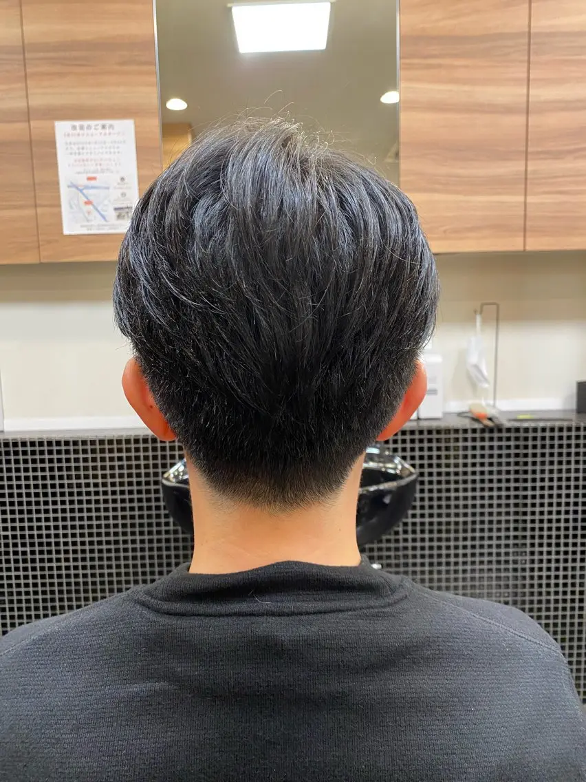 ショート メンズ メンズパーマモデル 大募集中のヘアスタイル