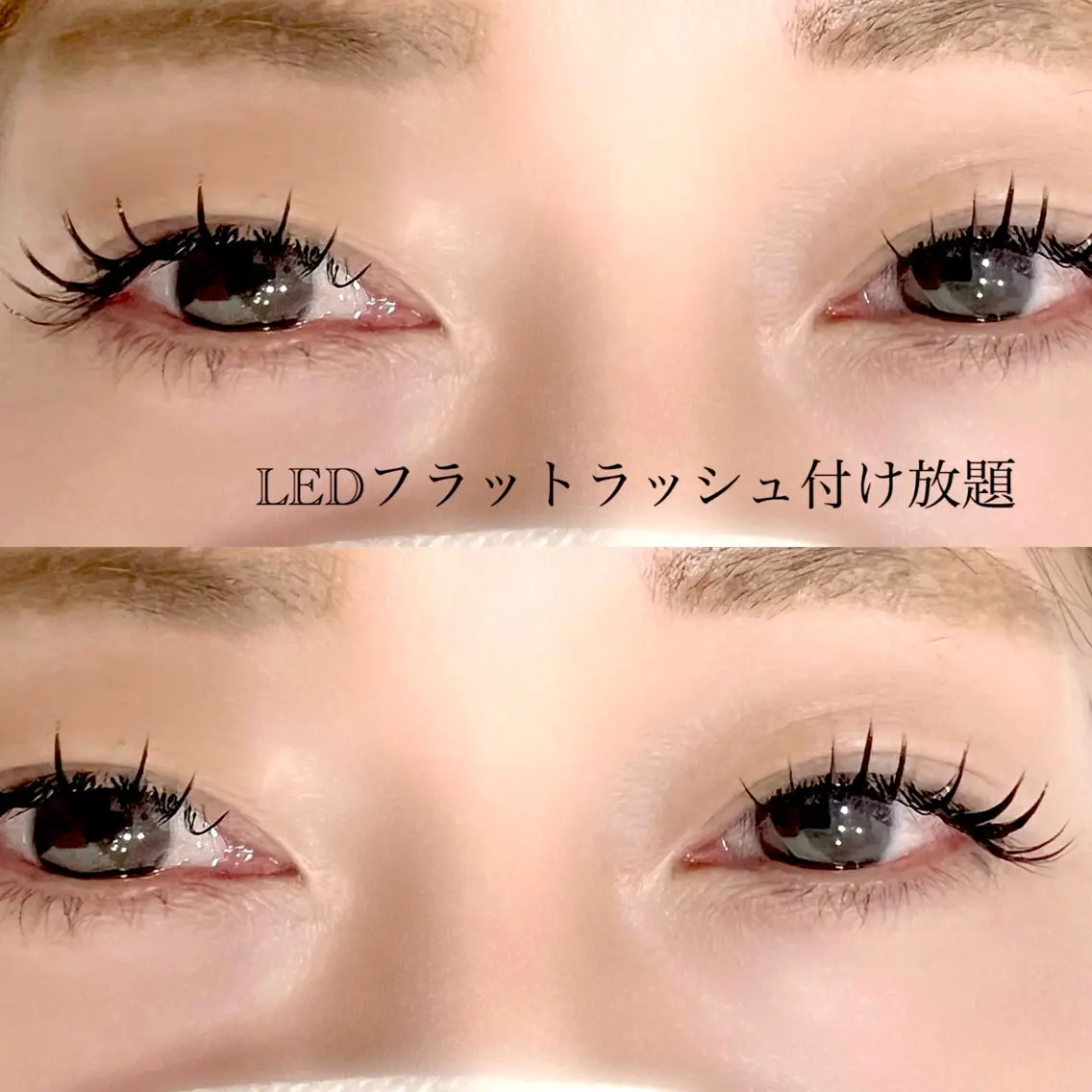 マツエク・マツパ フラットラッシュ omii salon 草津店:yurinaのマツエク・マツパデザイン