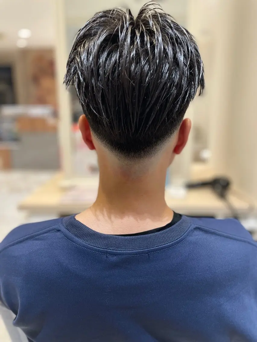 ショート メンズ カット メンズパーマ/カット / 古川 諒のヘアスタイル